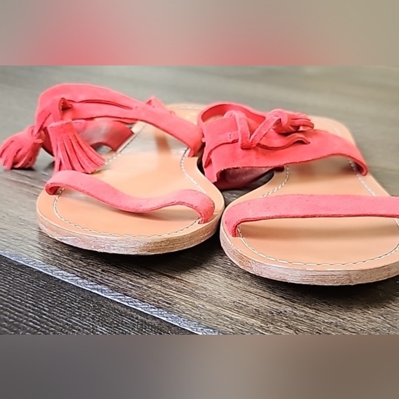 Kate Spade New York Carlita Suede Tassel Sandals, Women's Size 8 - Picture 10 of 13